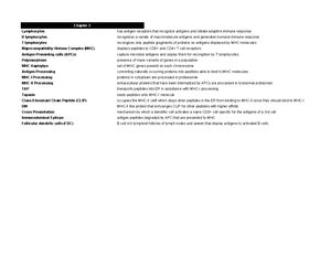 Ch. 1- Introduction - Textbook notes from chapter 1 - = in "terms ...