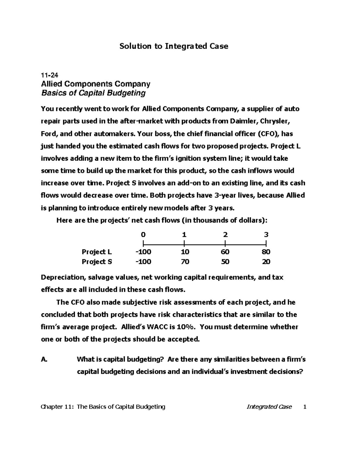 Quiz 9 10 Solution Corporate Finance Nust Studocu