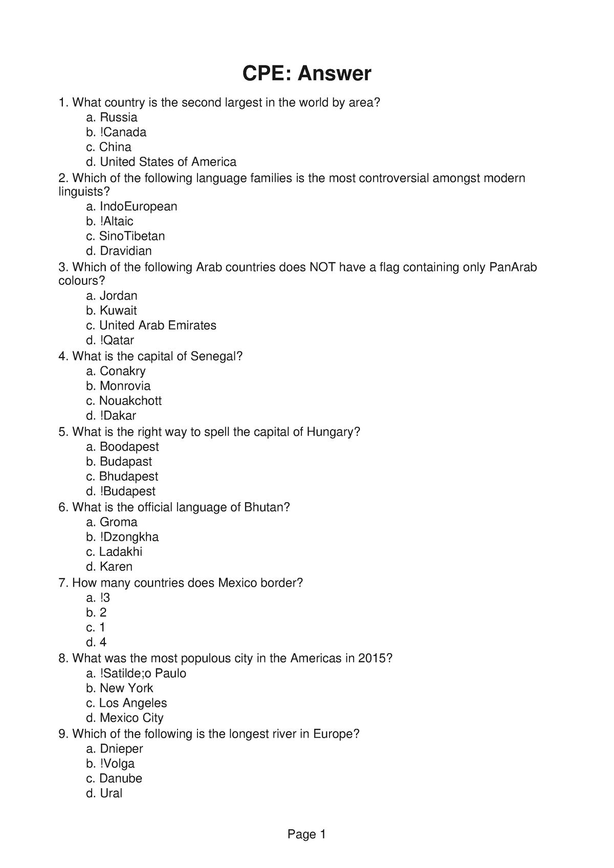 cpe250-exercise-9-cpe-answer-what-country-is-the-second-largest-in