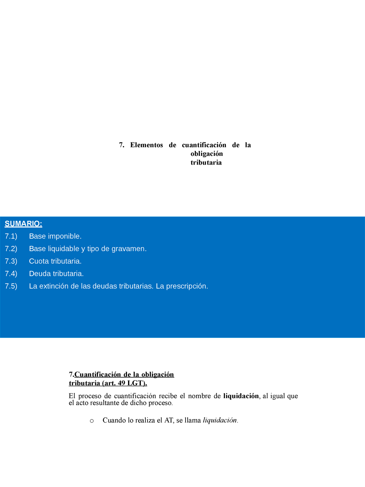 Lecci Ã³n 7. Elementos De Cuantificaci Ã³n - 7. Elementos De ...