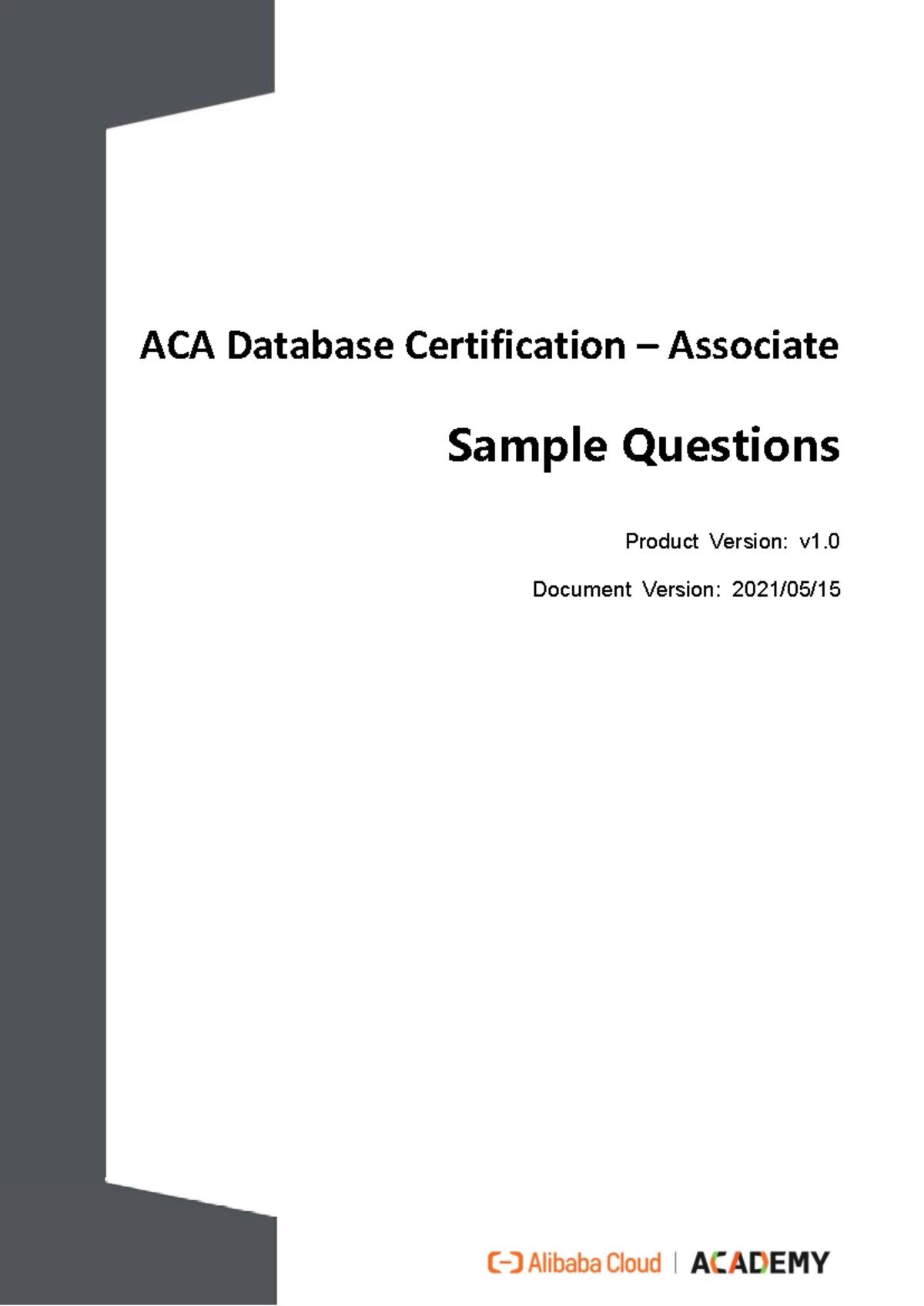 ACA Cloud Native Sample Questions - ACA Cloud Native Certification ...