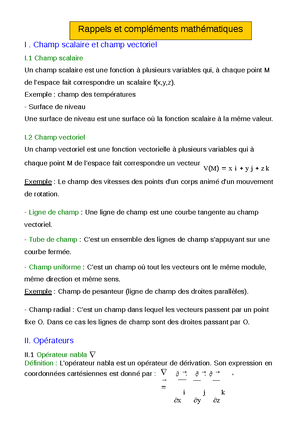 thermodynamique classique cours - Studocu