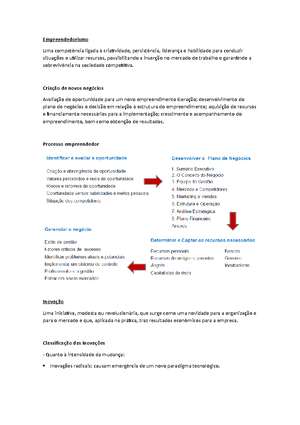 Exercícios DE Empreendedorismo - 1 - EXERCÍCIOS DE EMPREENDEDORISMO ...