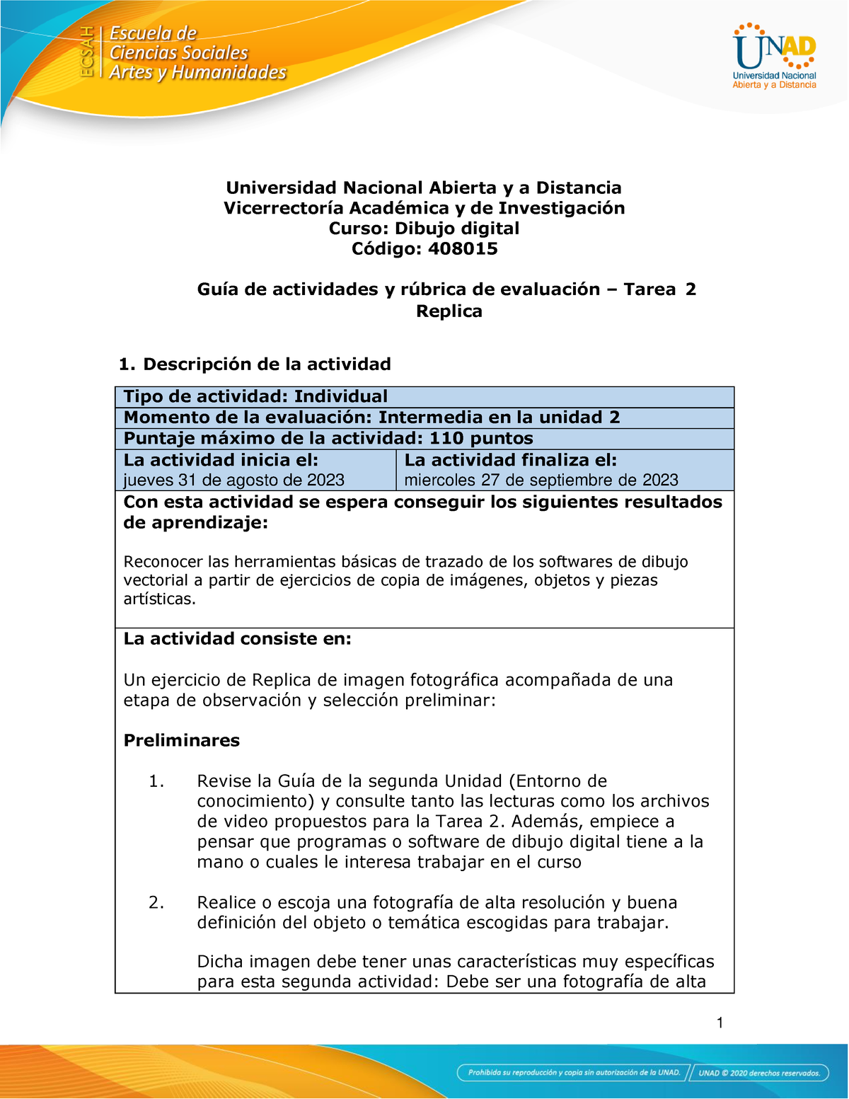 Guía de actividades y rúbrica de evaluación - Unidad 2 - Tarea 2 ...