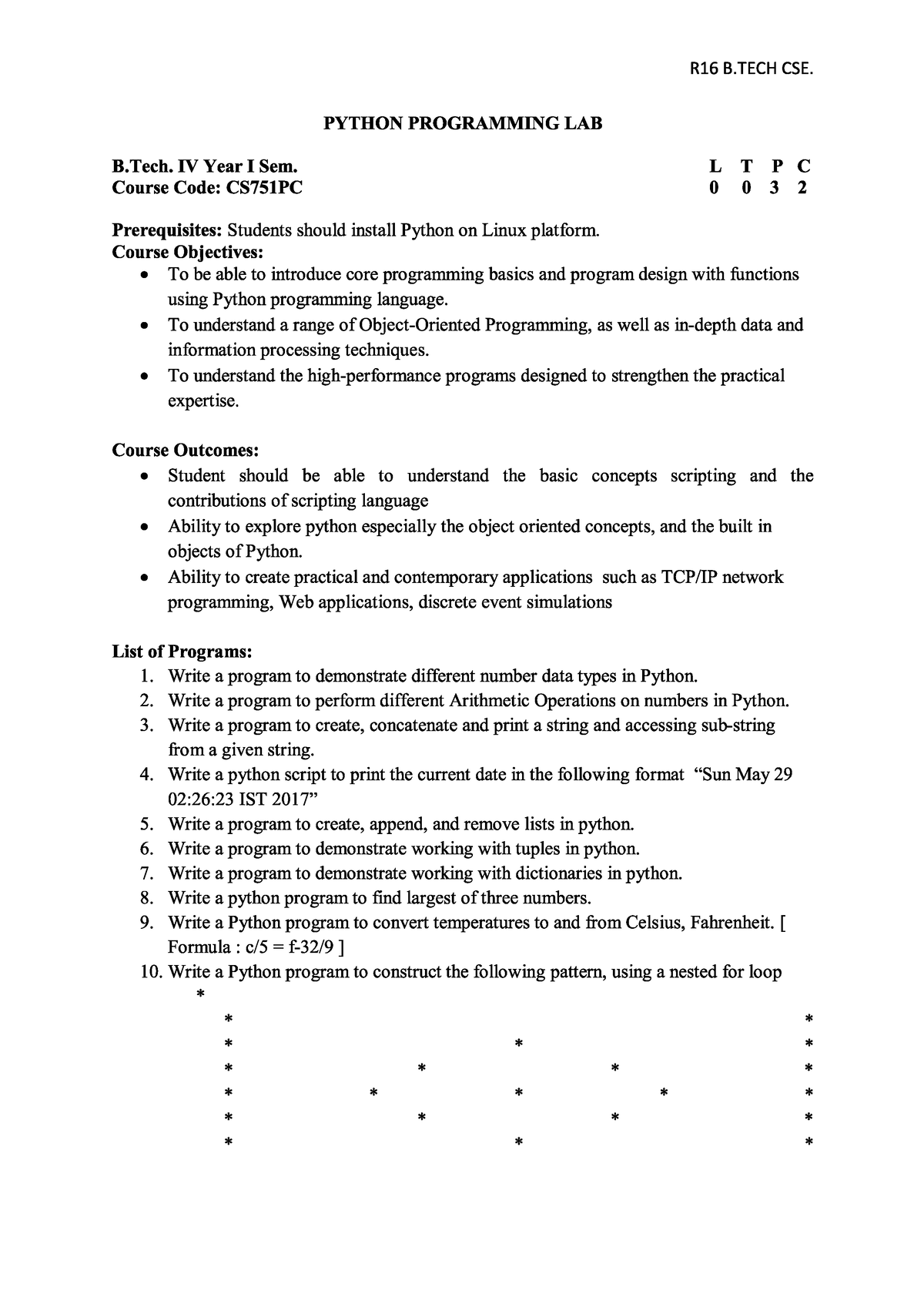 programming for problem solving syllabus jntuh