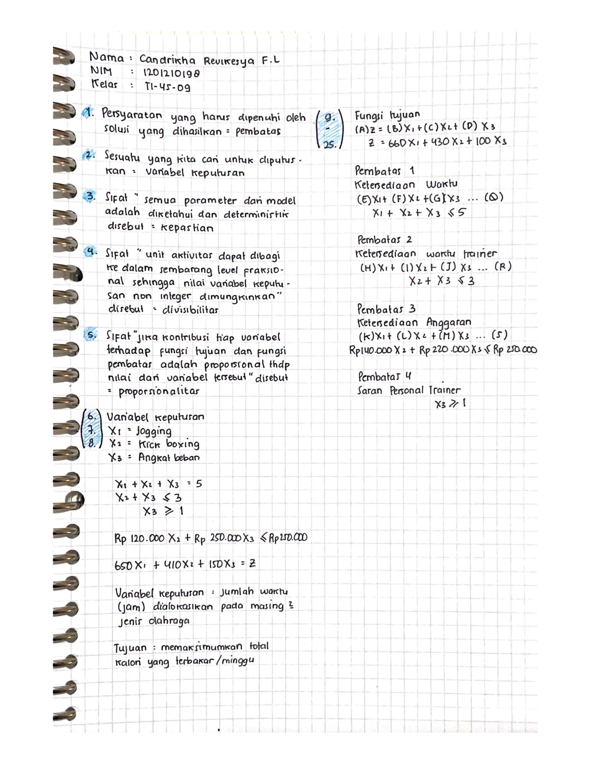 QUIZ Formulasi Masalah Linear Programming Bagian 1 - Penelitian ...