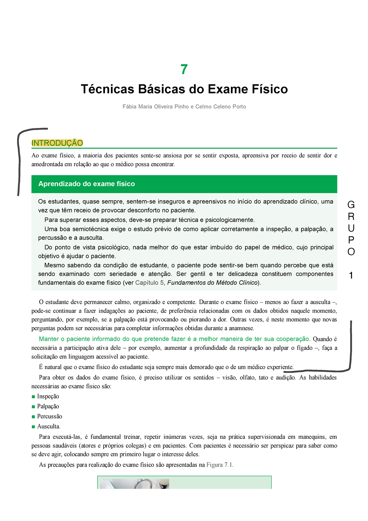 Michel 3bi - Semiologia - 7 Técnicas Básicas Do Exame Físico Fábia ...