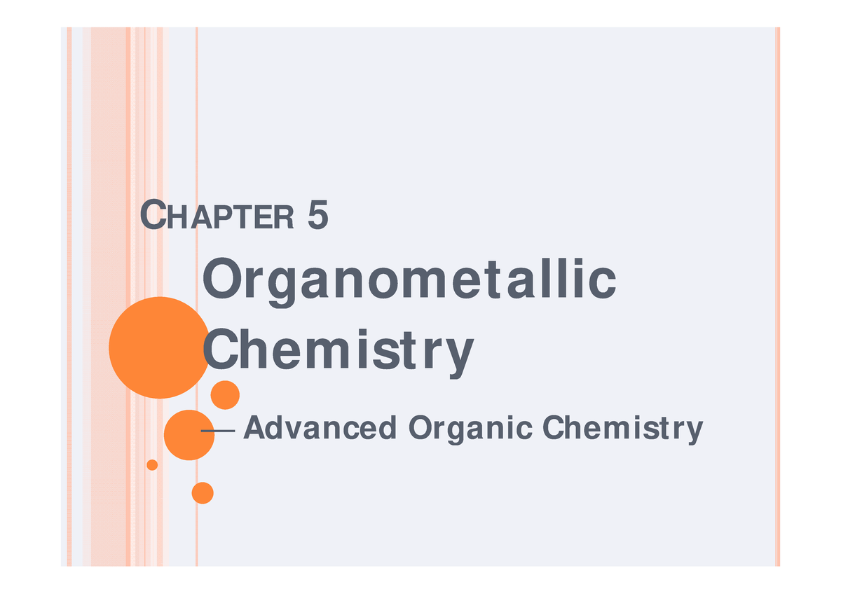 organometallic chemistry research topics