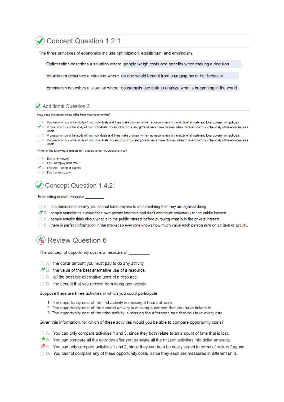 Chapter 1-B - Online Quiz - Gl- Concept Question 1 The Three Principles ...