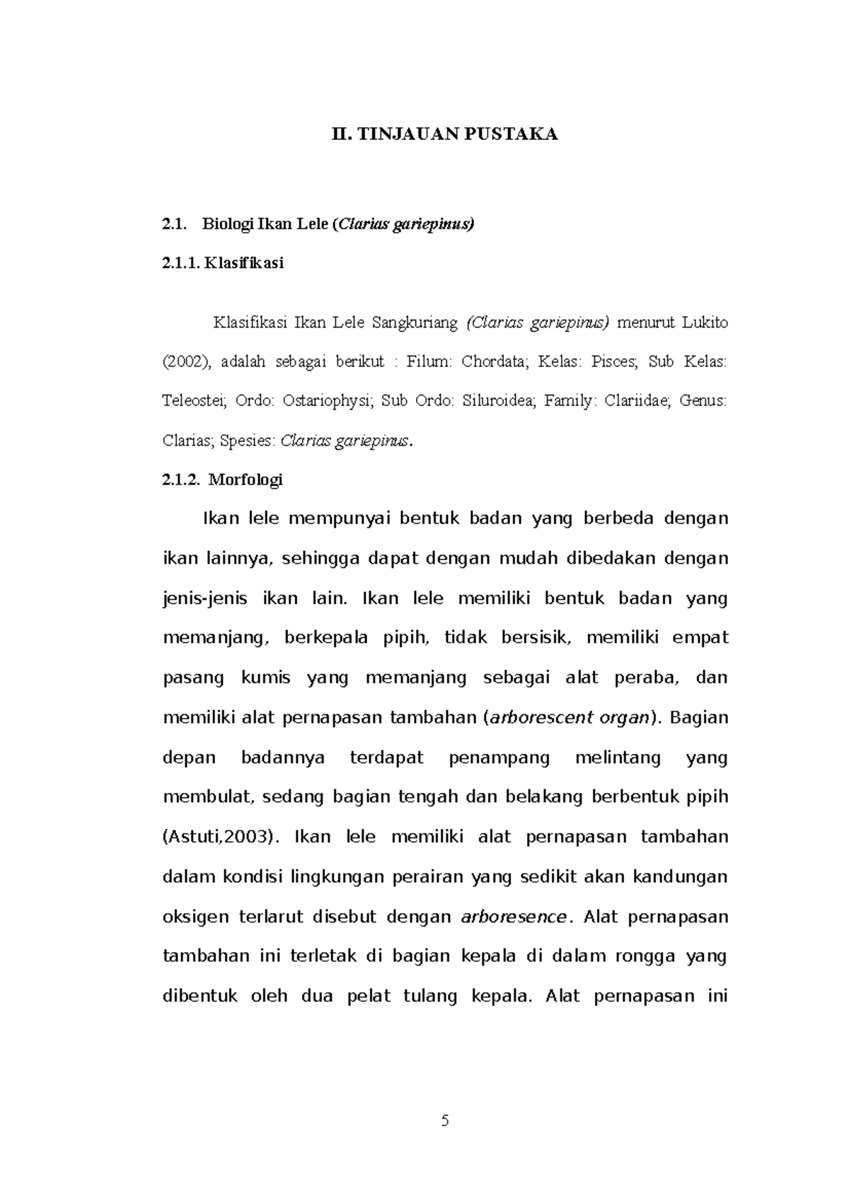 11. BAB II Tinpus - Tinjauan Pustaka - II. TINJAUAN PUSTAKA Biologi ...