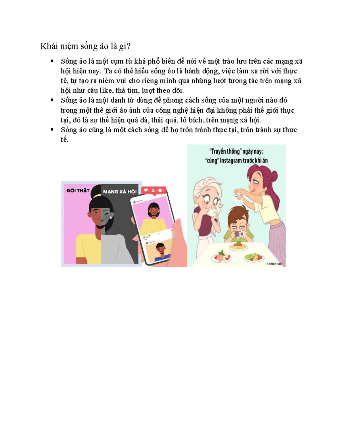 I 1 2 - aiosima - Khái niệm sống ảo là gì? Sống ảo là một cụm từ khá ...