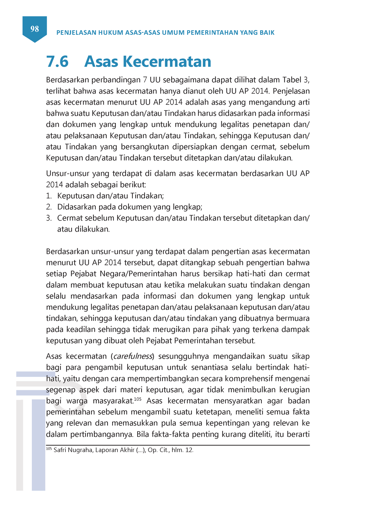 Penjelasan Hukum ASAS ASAS UMUM Pemerintahan YANG BAIK 26 - 98 ...