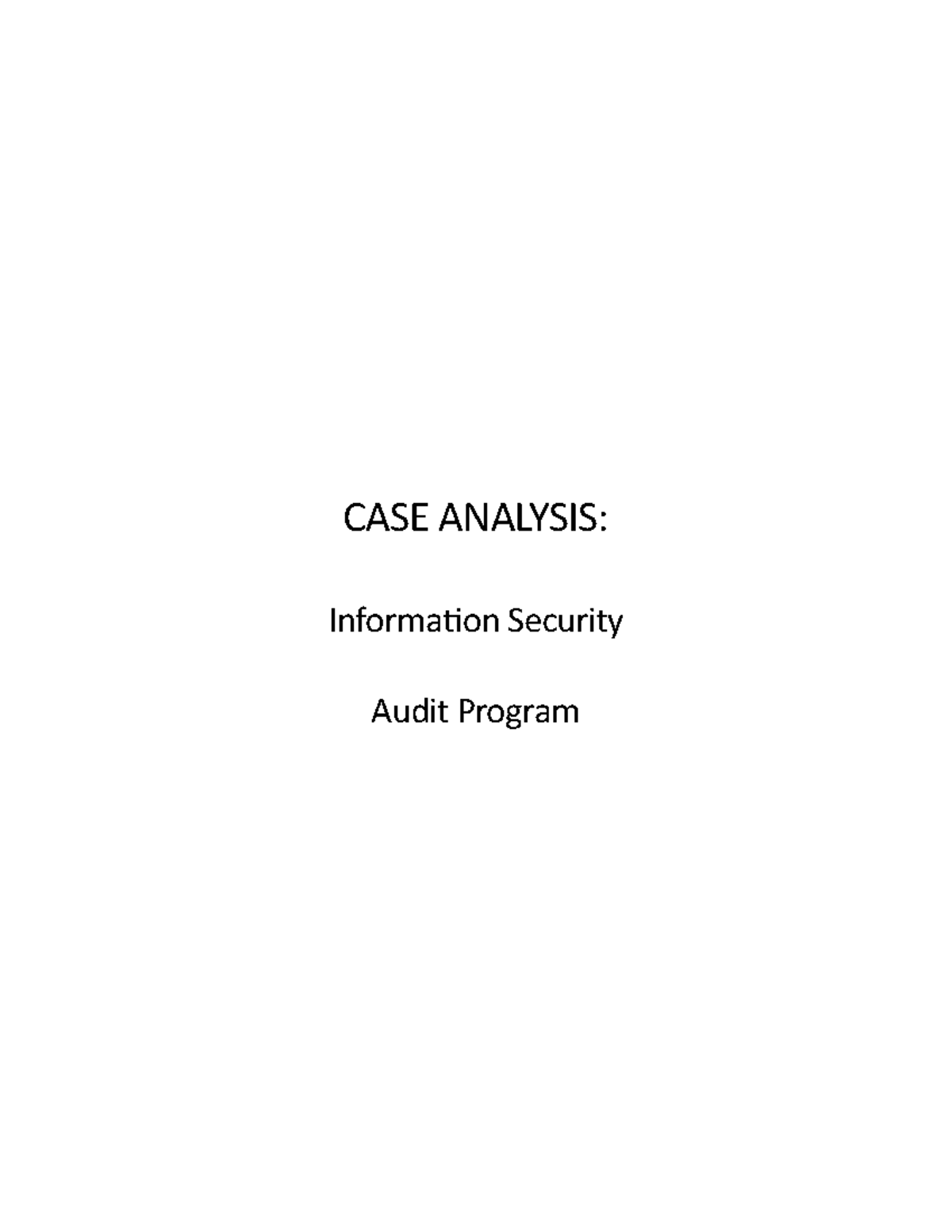 cas-analysis-information-security-audit-program-case-analysis