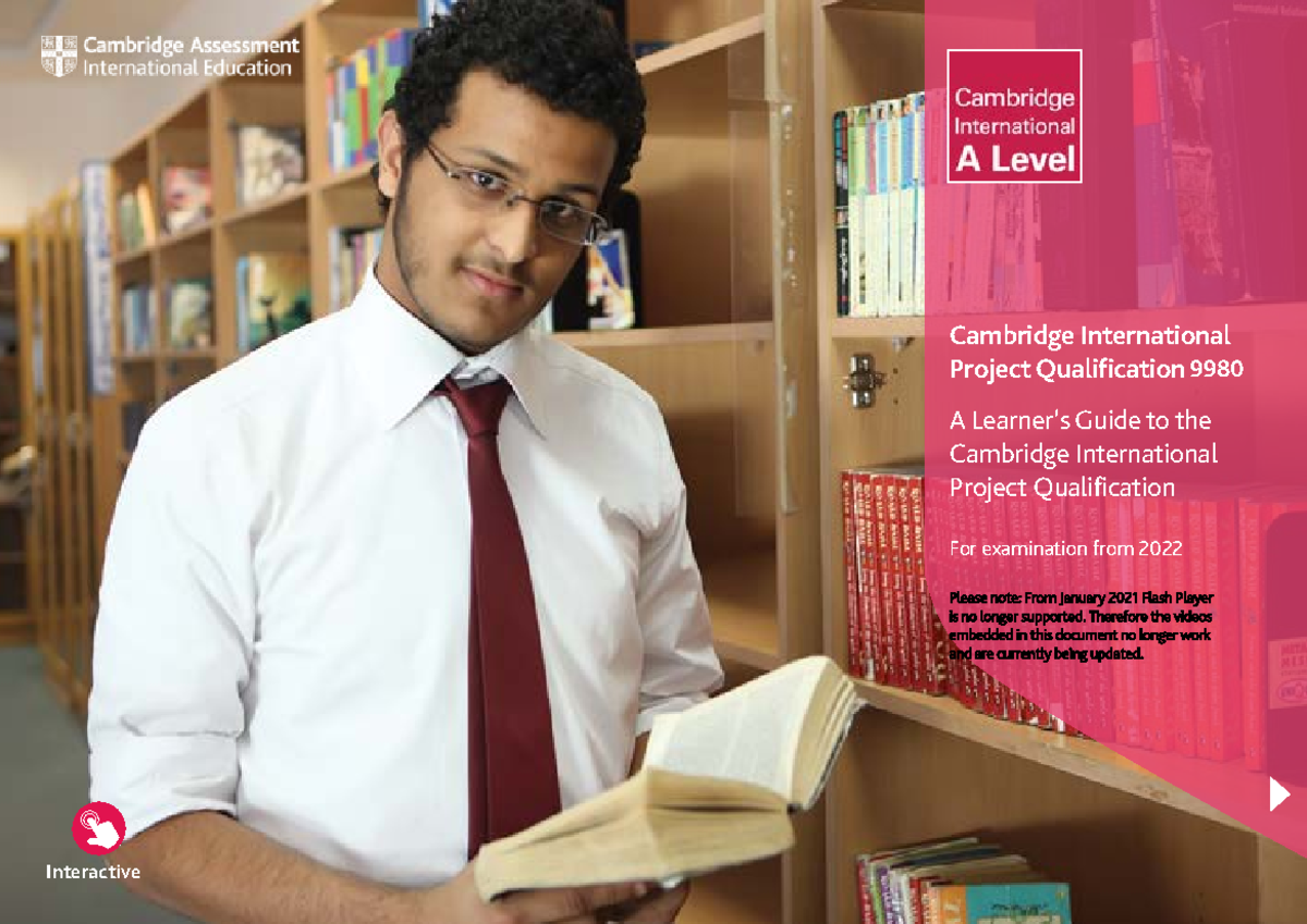 9980 Learner Guide (for examination from 2022) - Cambridge ...