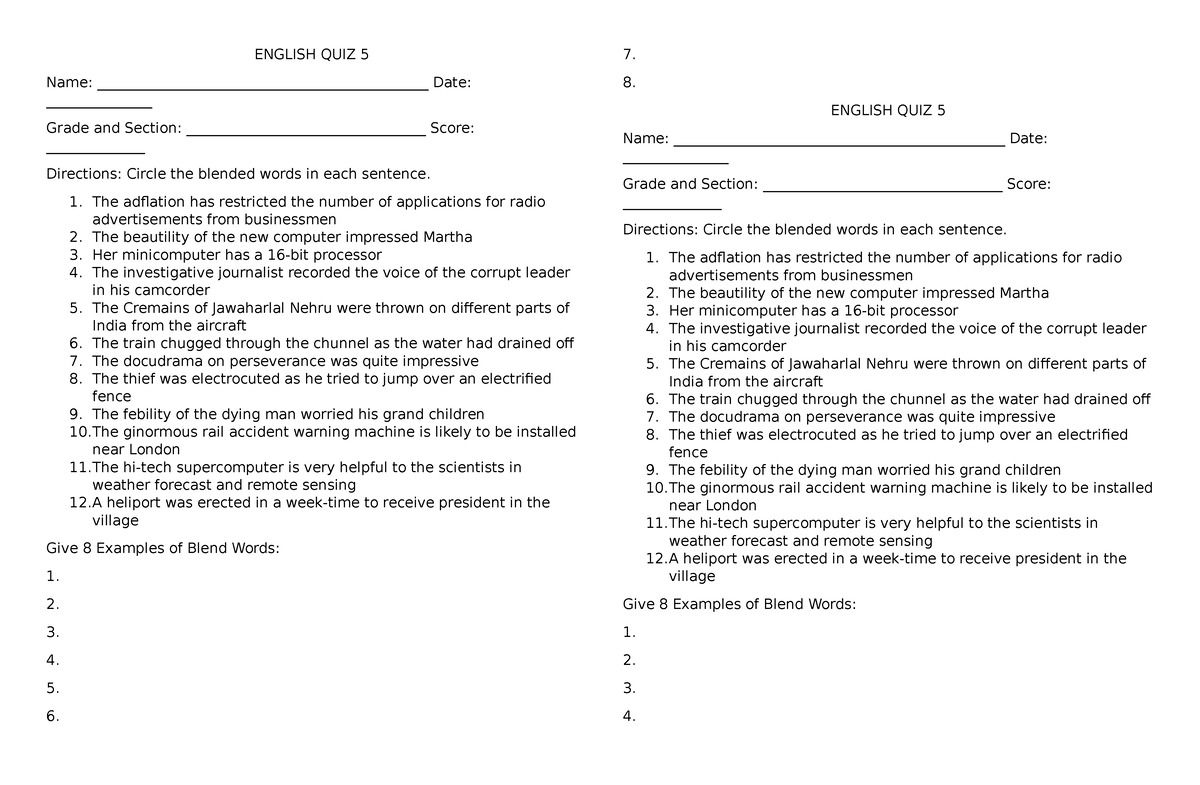 english-quiz-5-degrees-of-comparison-english-quiz-5-name-studocu