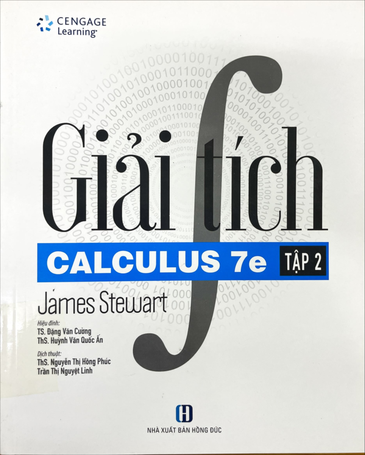 99. Giải tích Calculus 7e Tập 2 Jame Stenart - toán cao cấp 1 - Studocu