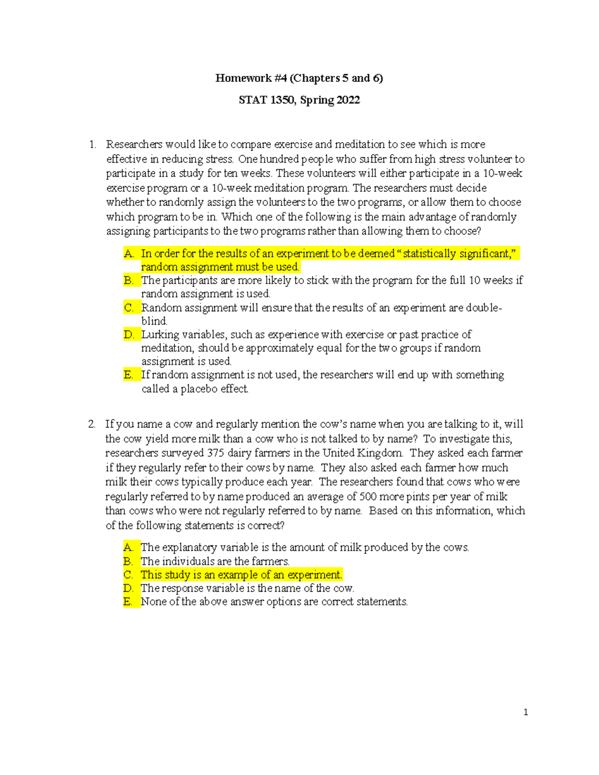Hw4 Sp22 Stat430 Lecture Notes For Week 4 Used For Dr Fulcrum