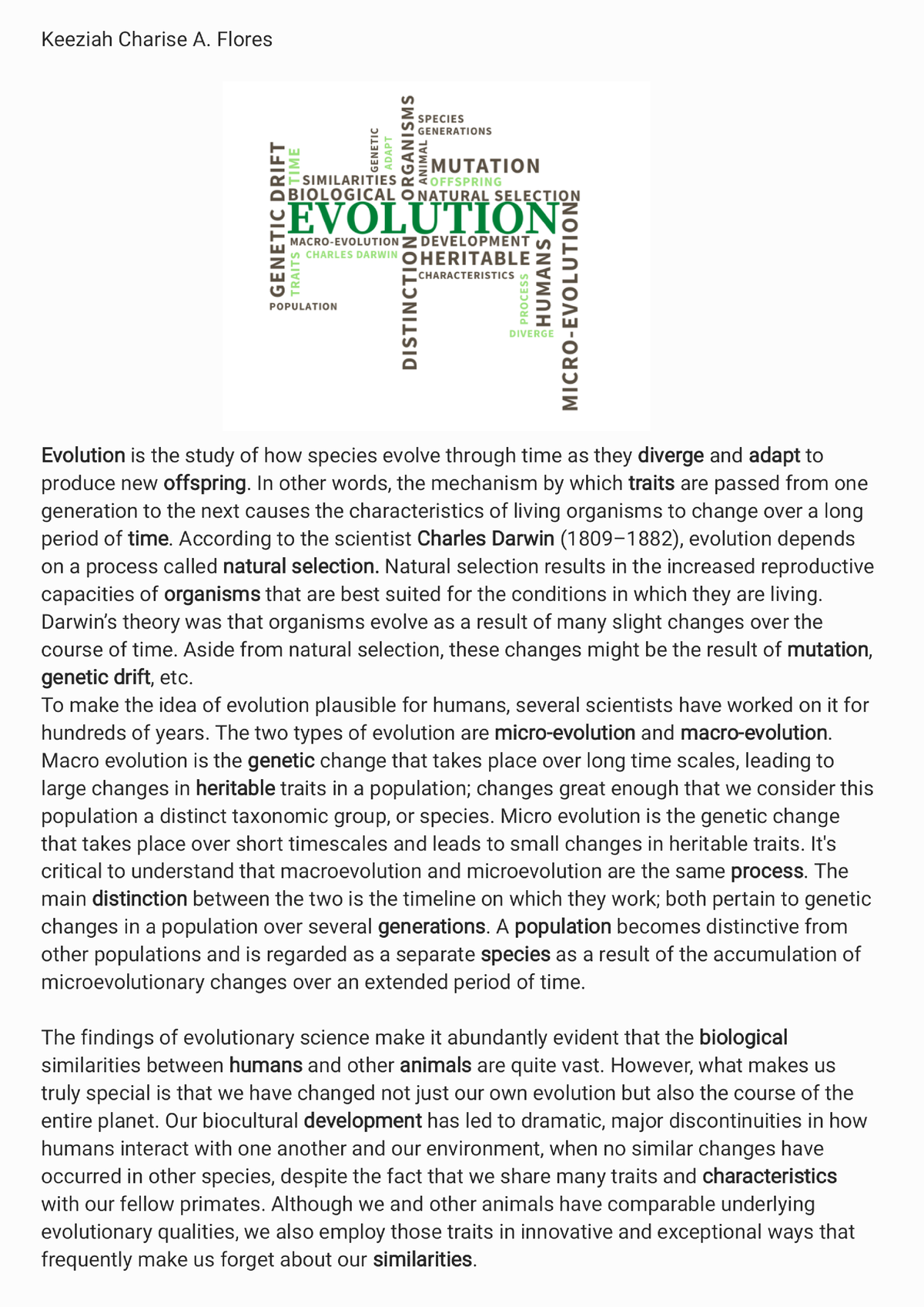 short essay on ecology