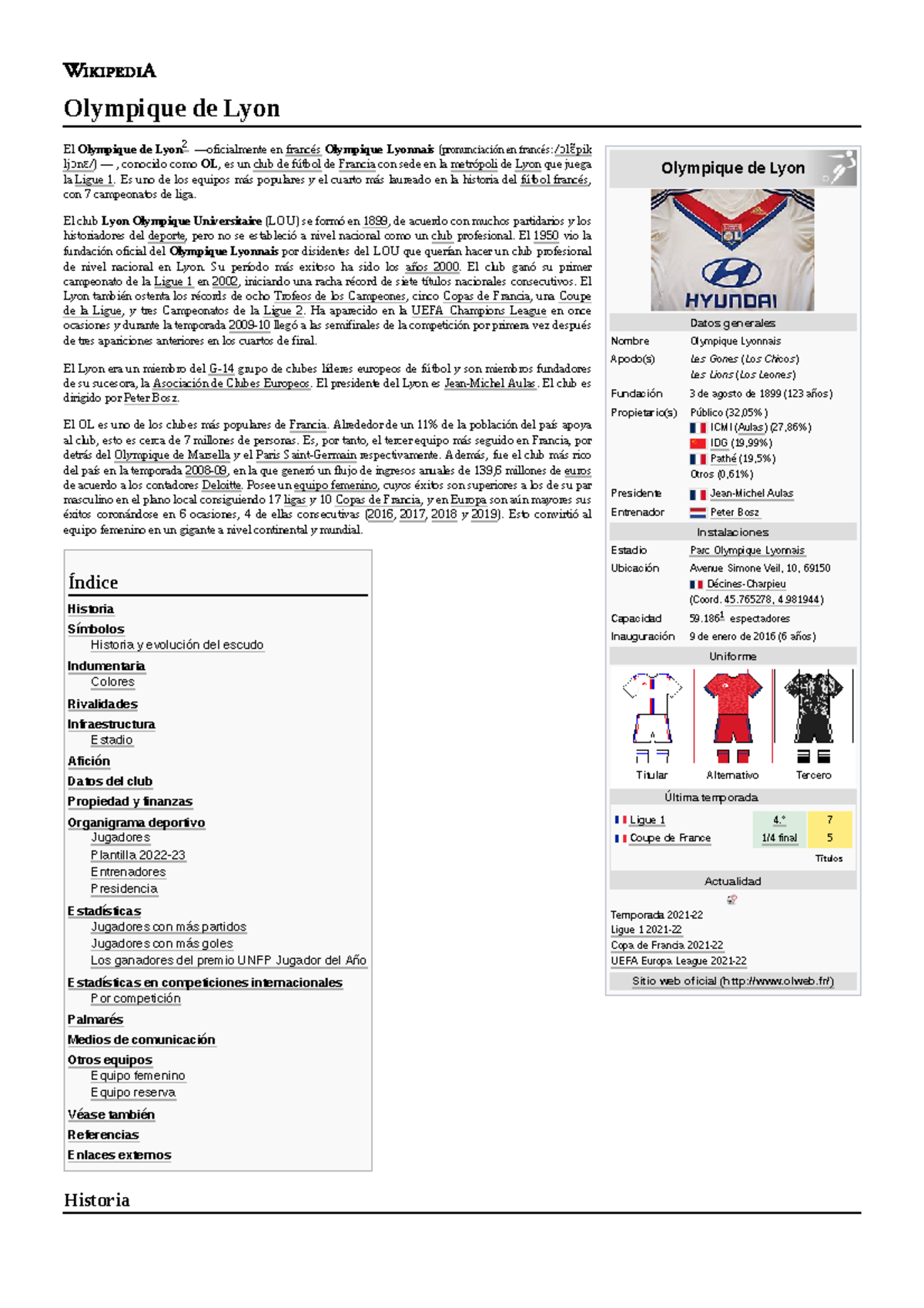 AUTOGRAPHES OLYMPIQUE LYONNAIS FOOTBALL GROUPE