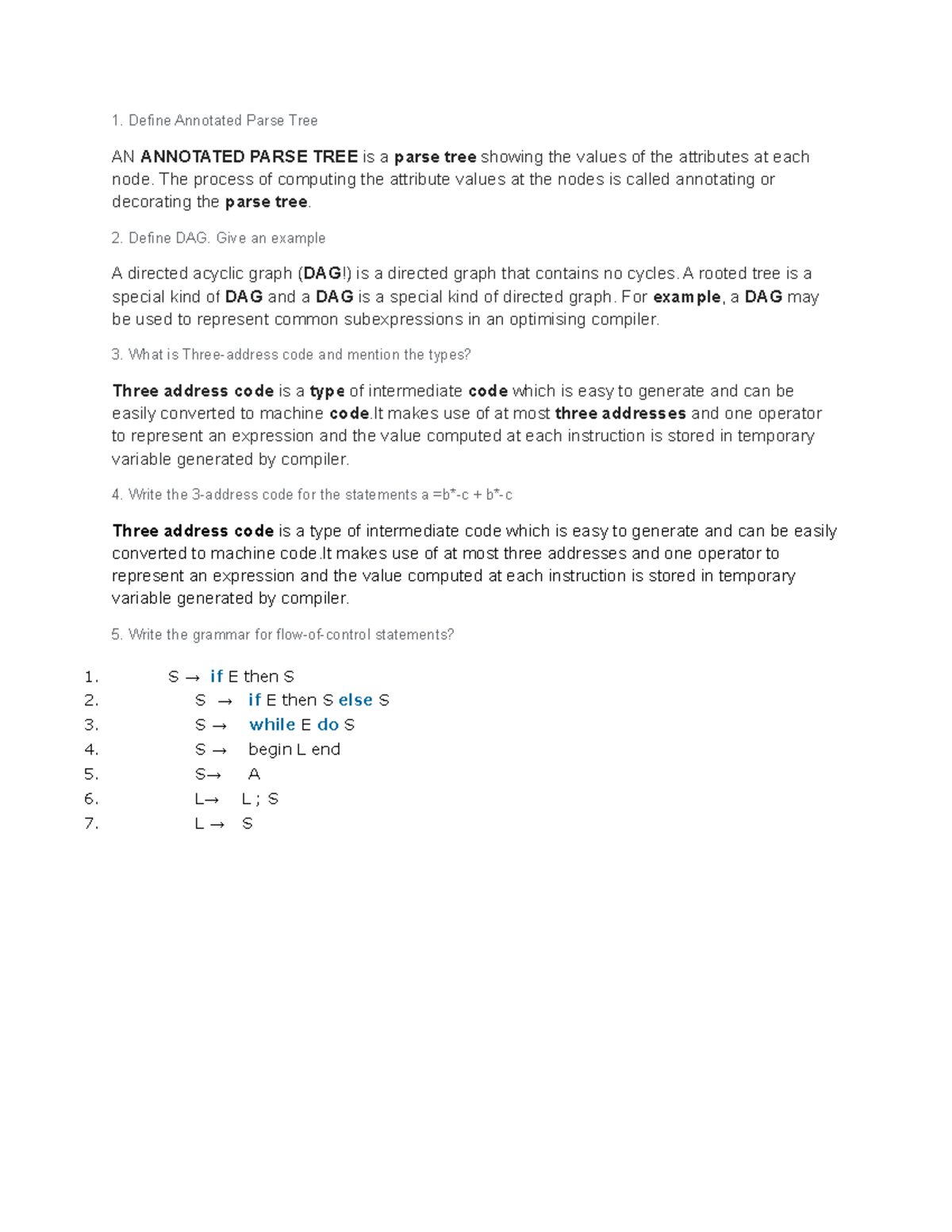 cd3-lecture-notes-5-define-annotated-parse-tree-an-annotated-parse