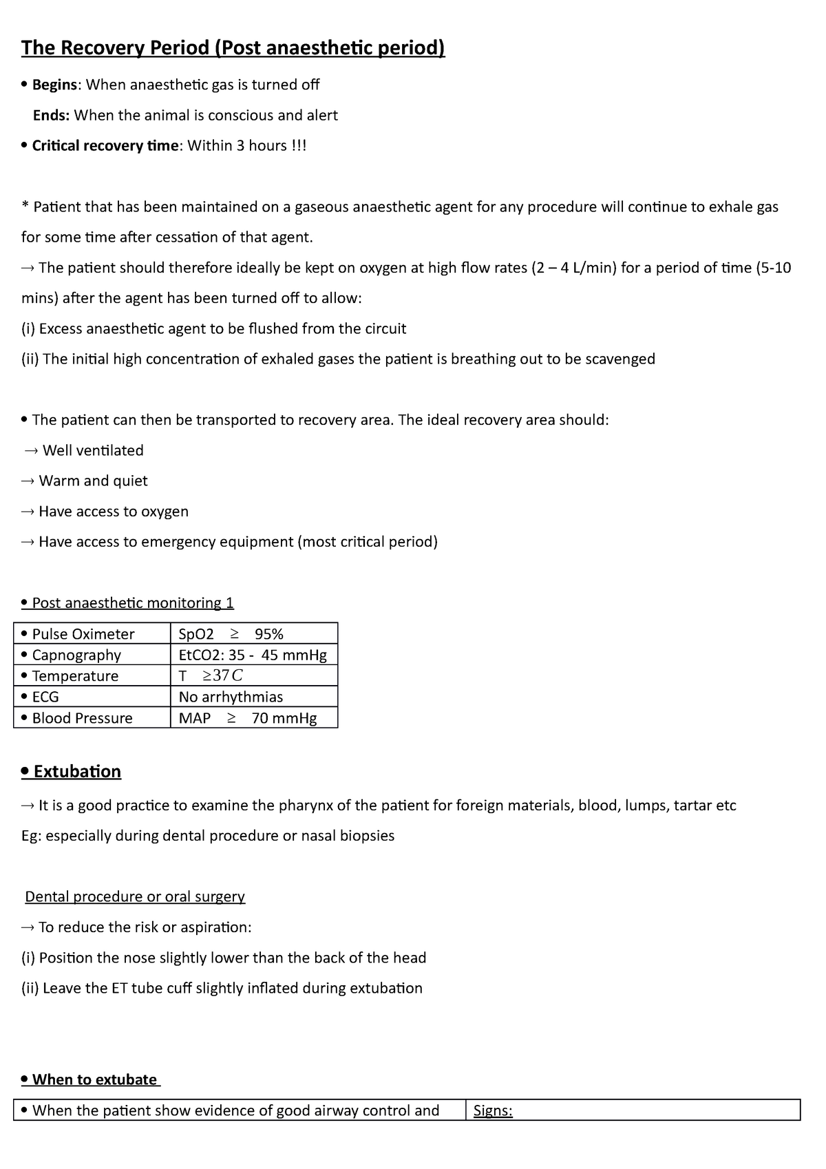 lecture-20-the-recovery-period-the-recovery-period-post-anaesthetic