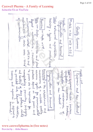 Gpat 2018 - practice notes - GPAT QUESTION PAPER 2018 WITH ANSWER KEY 1 ...