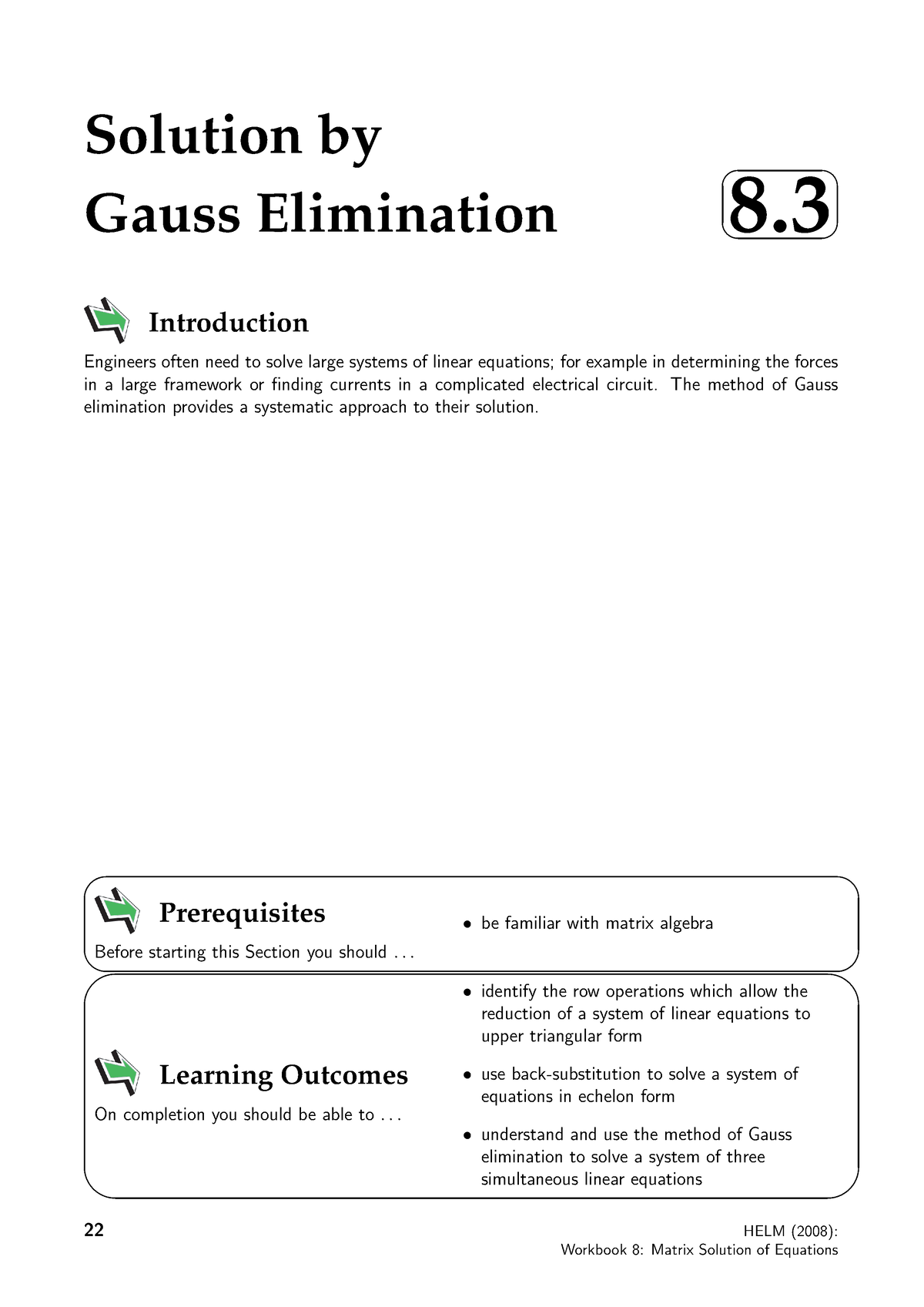 solution-by-gauss-elimination-method-mathematics-solution-by-gauss-elimination-8-studocu