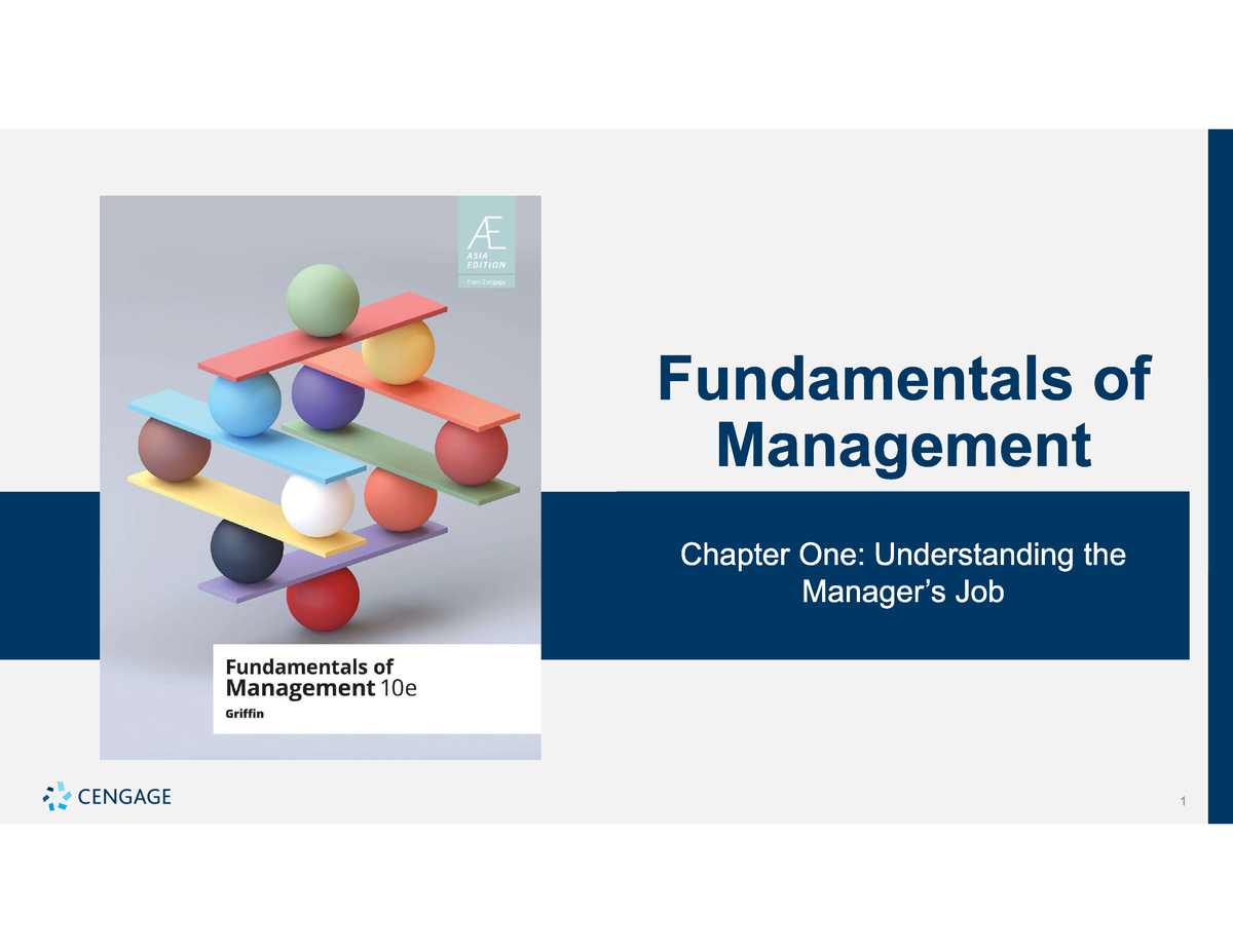 Fundamentals of Management L1 - english - Studocu