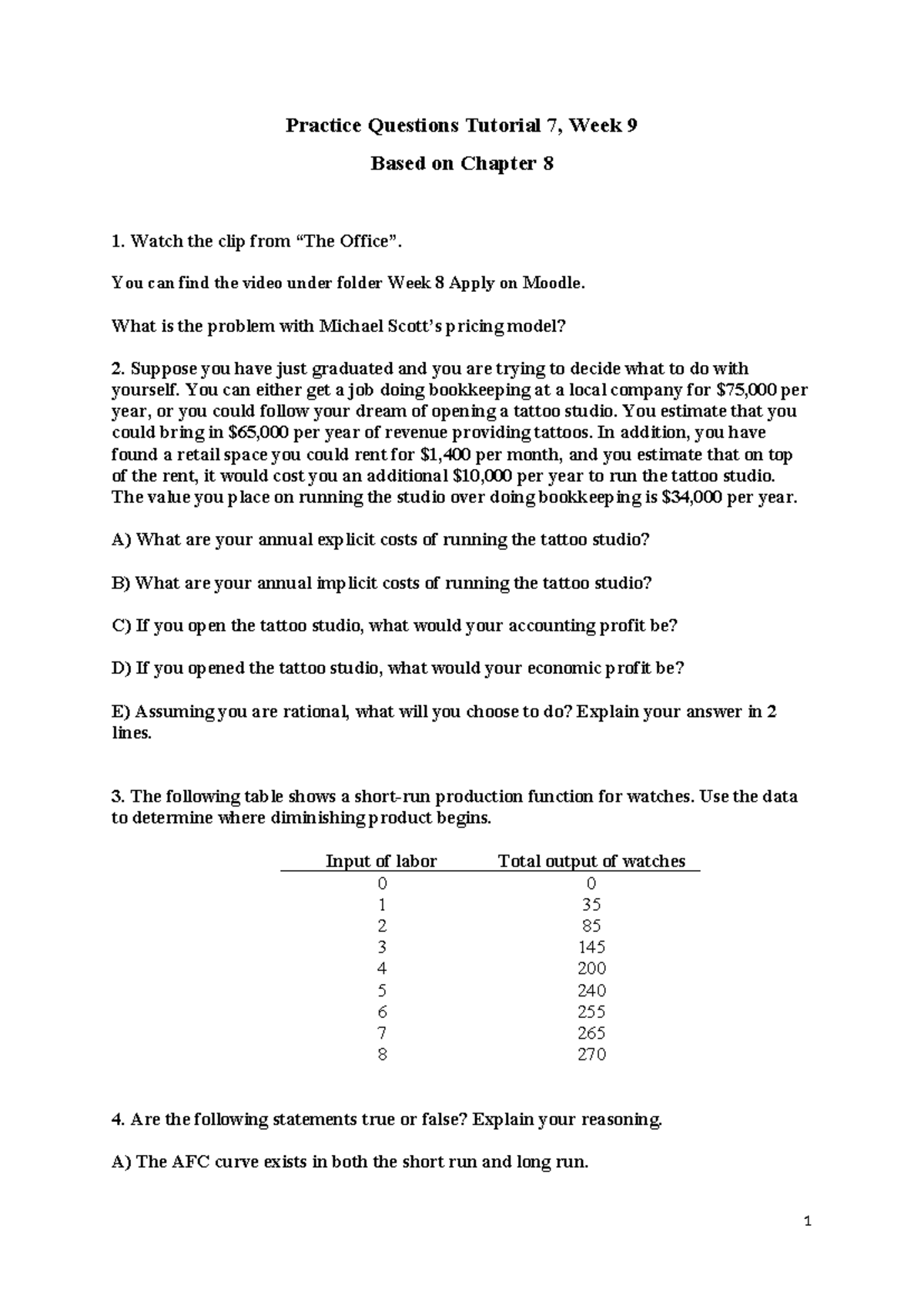 Practice questions Chapter 8 Week 9 - Practice Questions Tutorial 7 ...