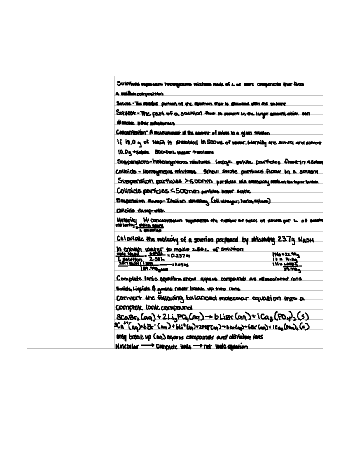 Note Nov 14, 2022 - Review for exam 3 ...
