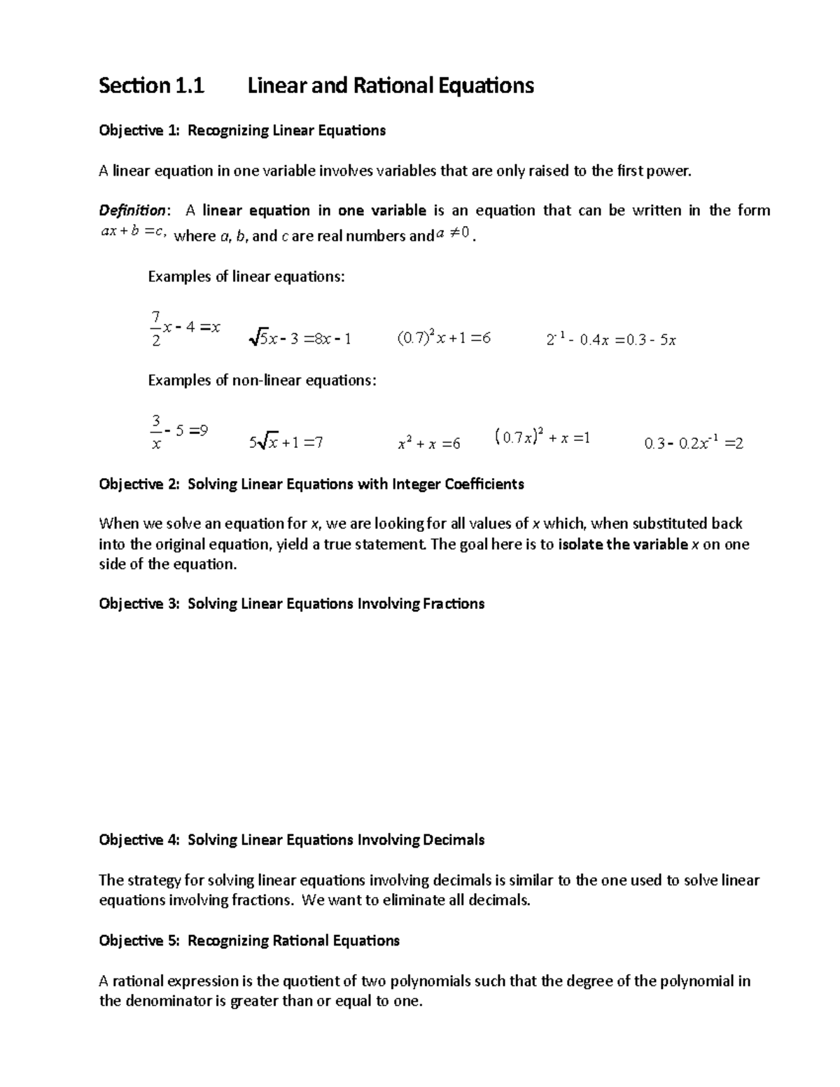 sec-1-1-040219-math-section-1-linear-and-rational-equations