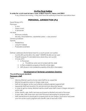 Civil Procedure Rules - PLEADINGS Plaintiff’s Initial Pleading ...