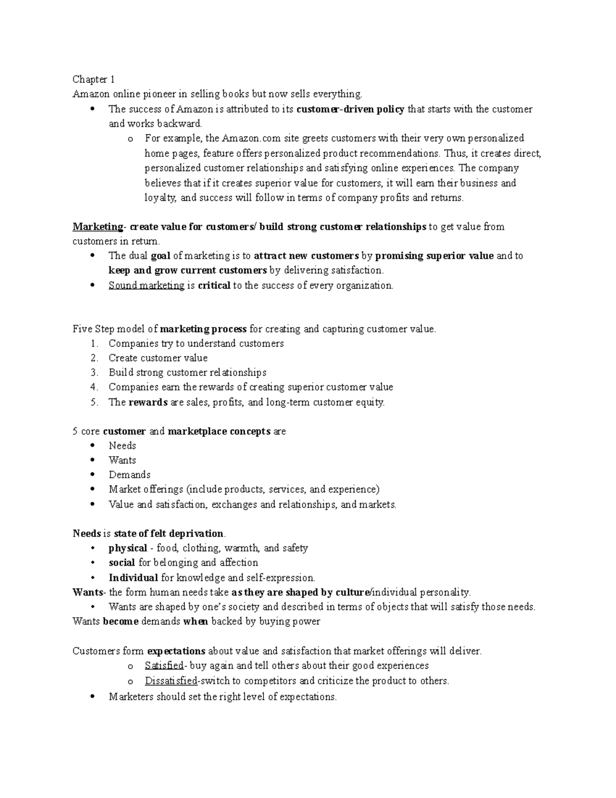 Essay on marketing 101 lecture notes 06 image