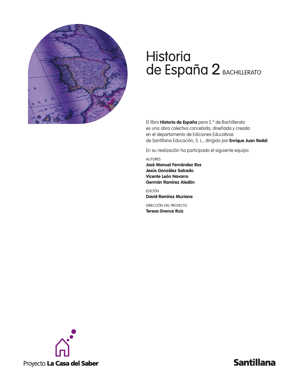 Historia De Espana 2o Bachillerato Edito - El Libro Historia De España ...