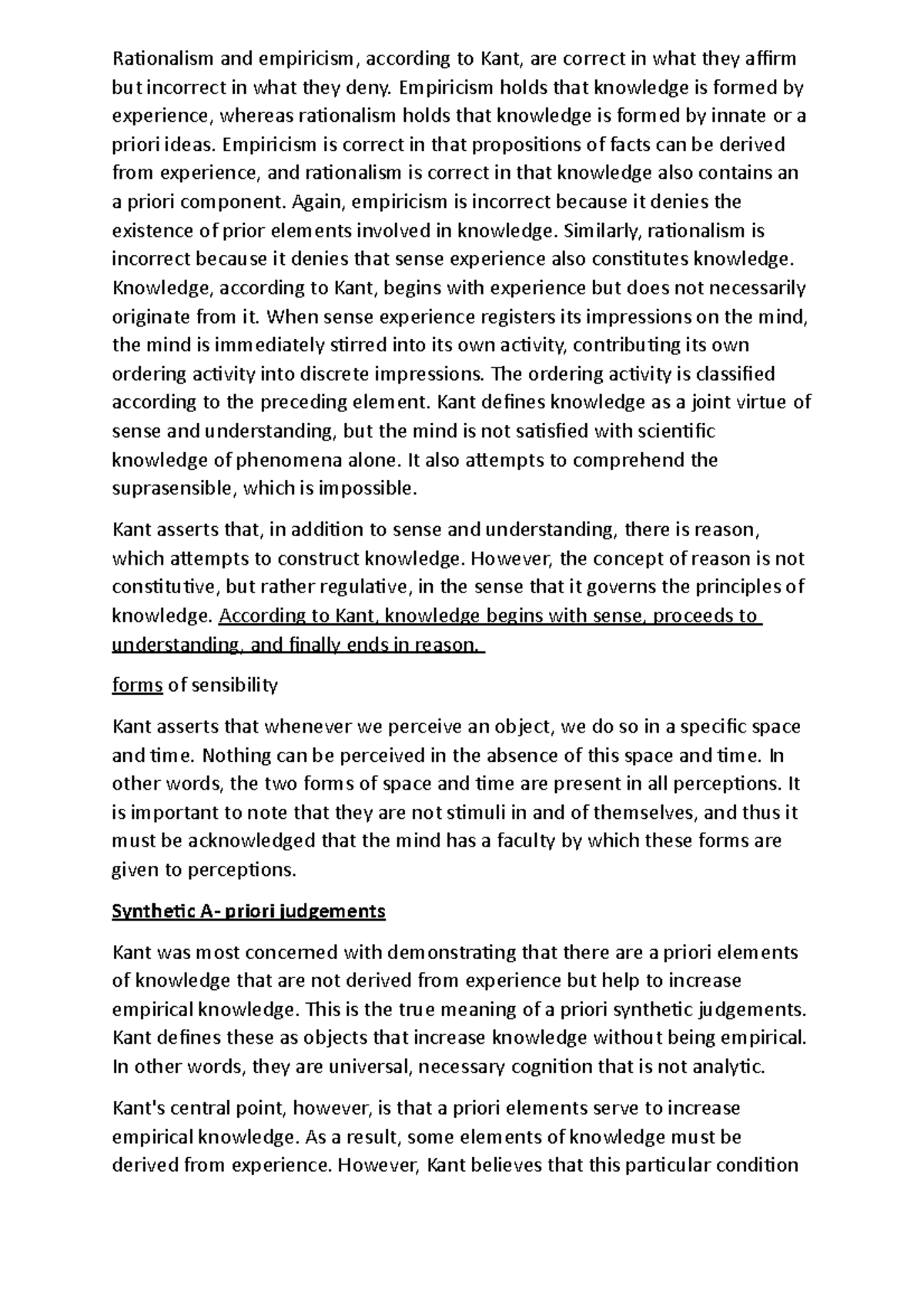 Kant, GOODWILL AND DUTIES - B.A.(hons.) Philosophy - Delhi University ...