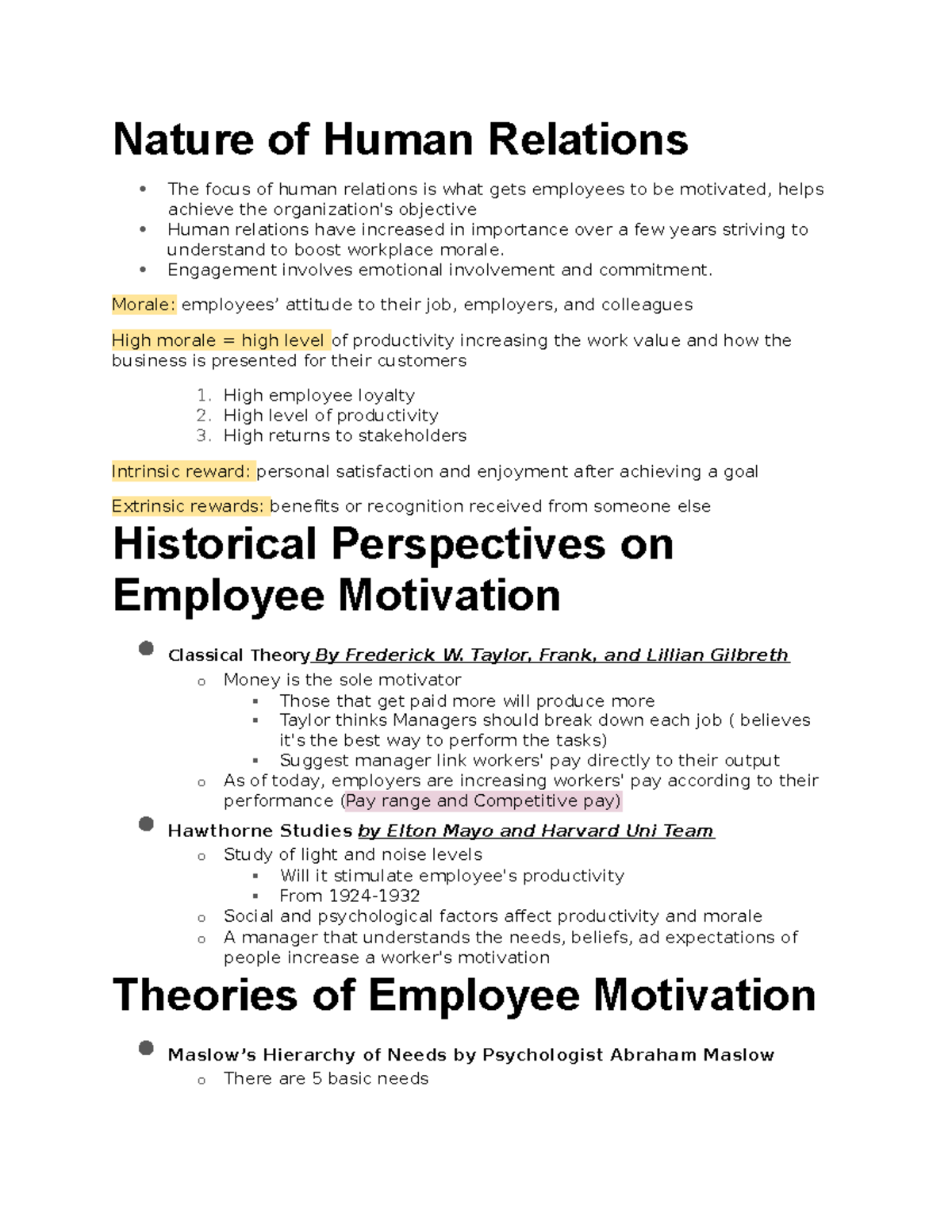 chapter-9-intro-nature-of-human-relations-in-an-organization