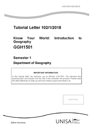 GGH1501Examination Paper May-June2016 - May/June 2016 This examination ...