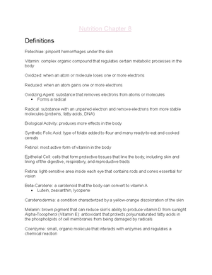 nutrition food label assignment