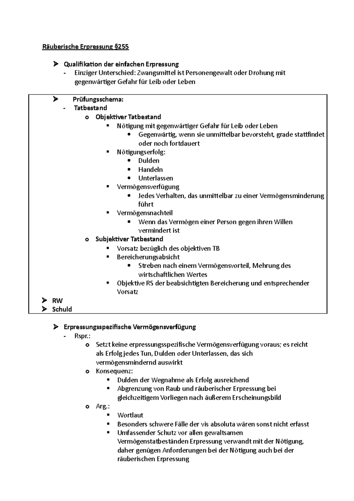 Räuberische Erpressung - Erpressung Qualifikation Der Einfachen ...