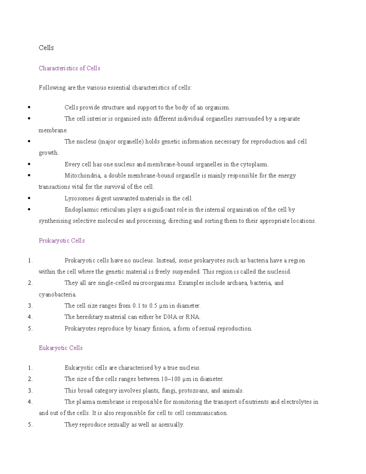 all you need to know about cells and their structure - Cells ...