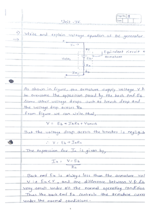 Electrical Circuits Unit-6 - Electronics And Telecommunication 