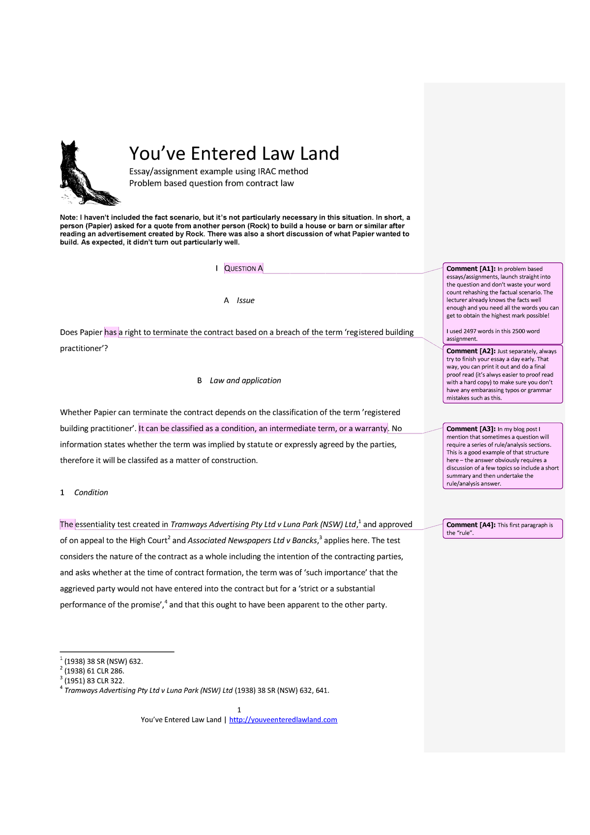 Need help with legislation essays-produce an incident examination in-law composition IRAC method