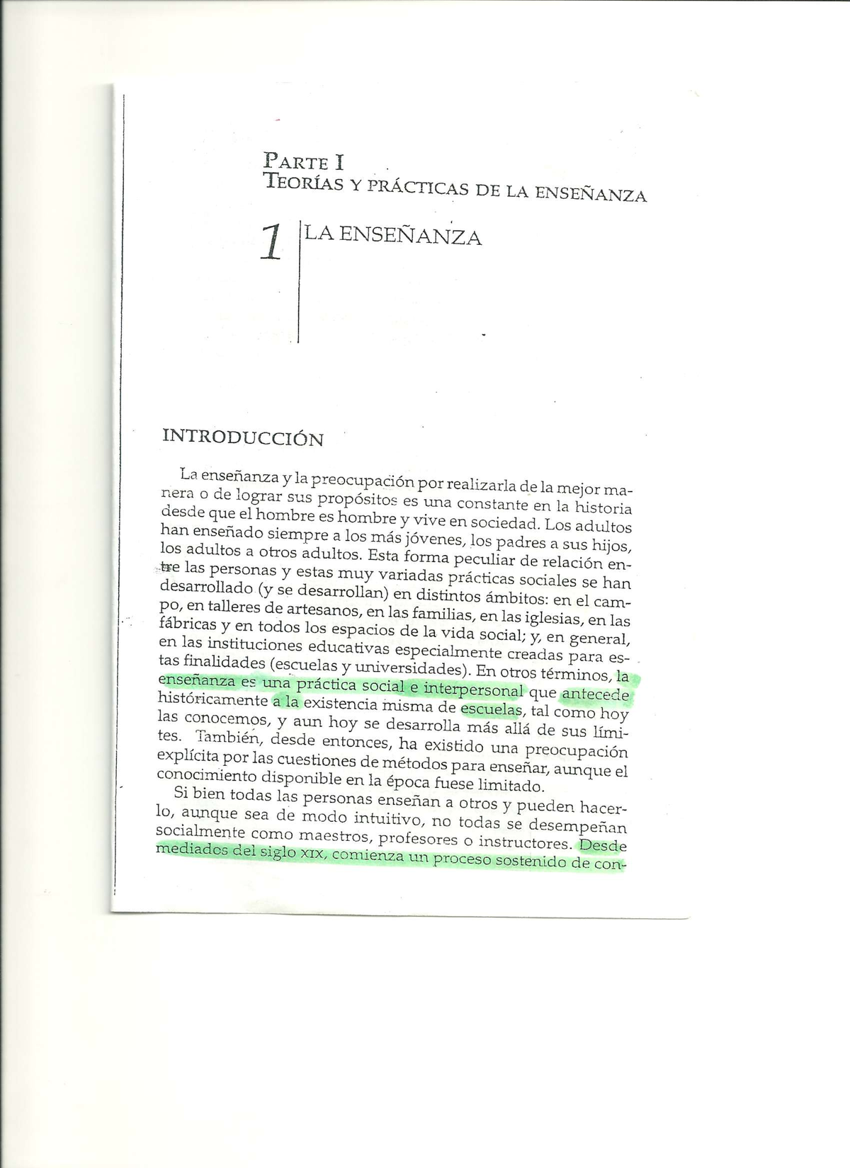 Davini Cap 1 la enseñanza - educación fisica - Studocu
