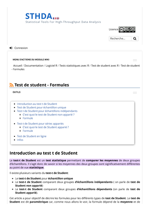 Cours DE Statistiques Descriptives L1 - COURS DE STATISTIQUES ...