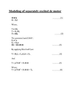PID Controller - Numerical and Engineering Optimization Methods - Studocu