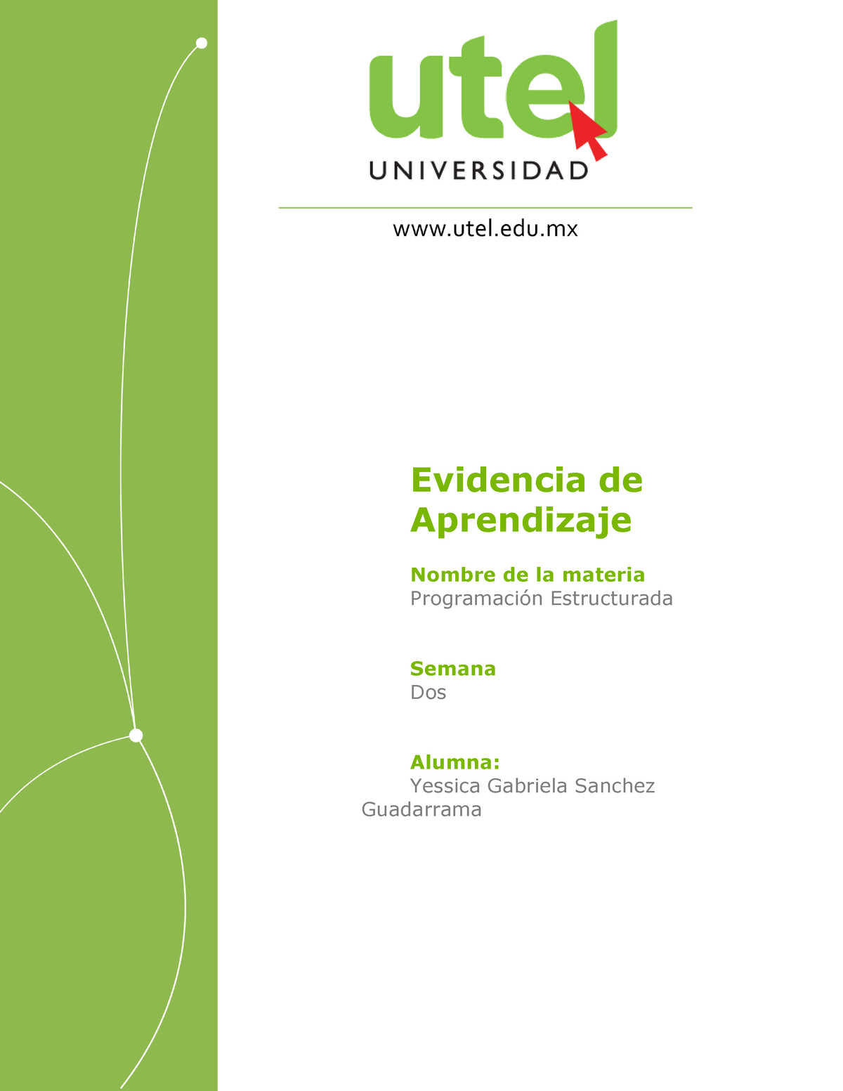 Programación Estructurada Semana 2 Pdf - Evidencia De Aprendizaje ...