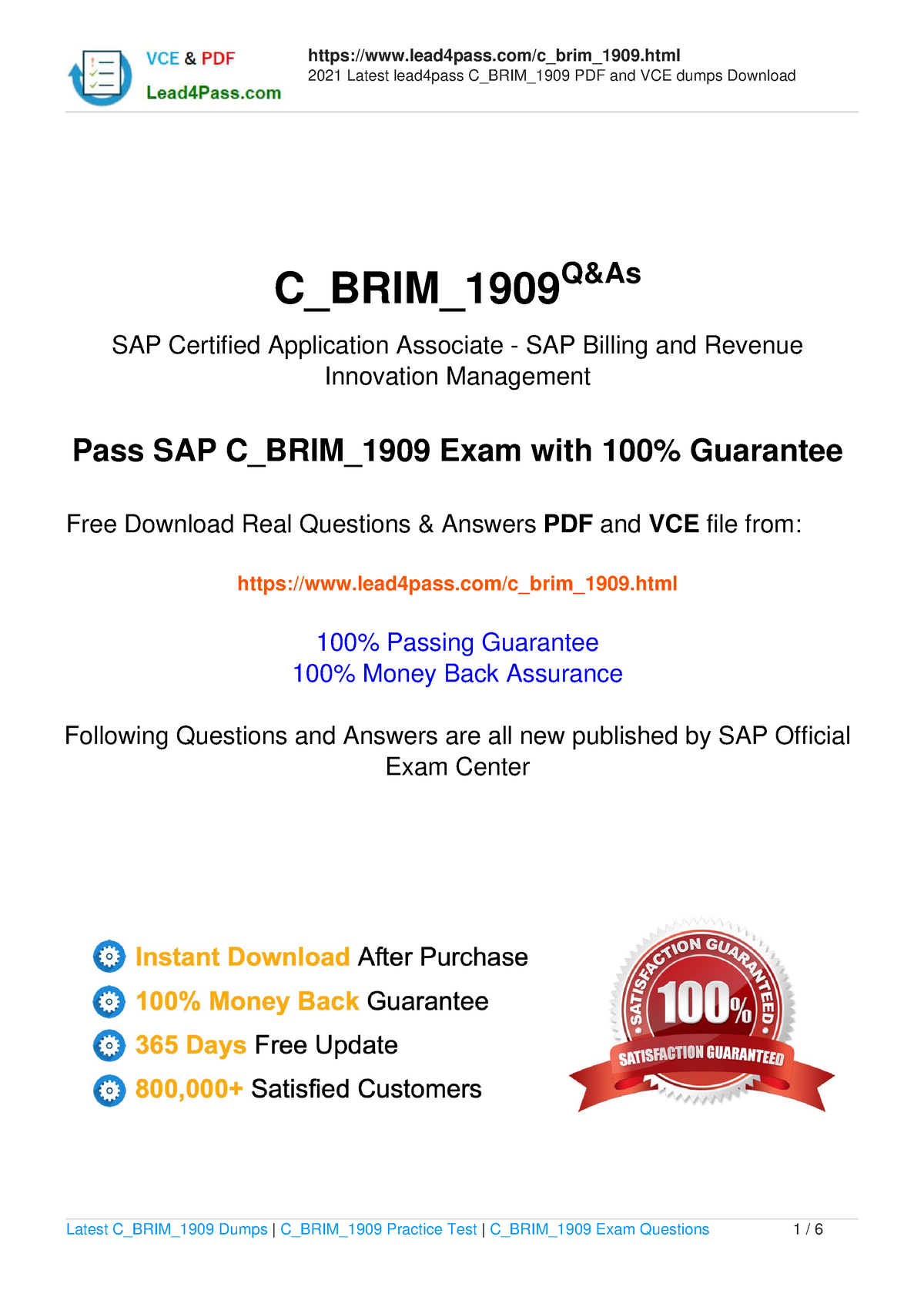 Exam C-BRSOM-2020 Dumps