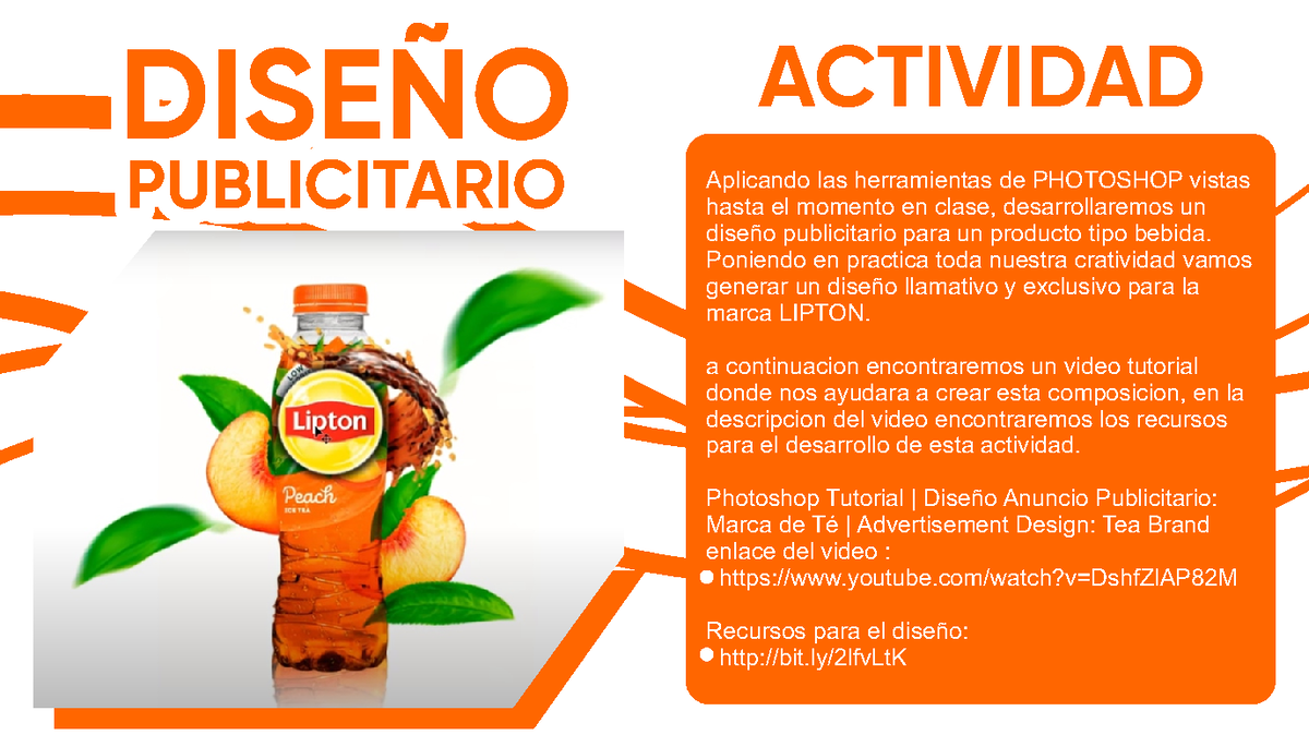 Actividad Viernes 12 DE AGOS - ACTIVIDAD DISEÑO PUBLICITARIO Aplicando ...