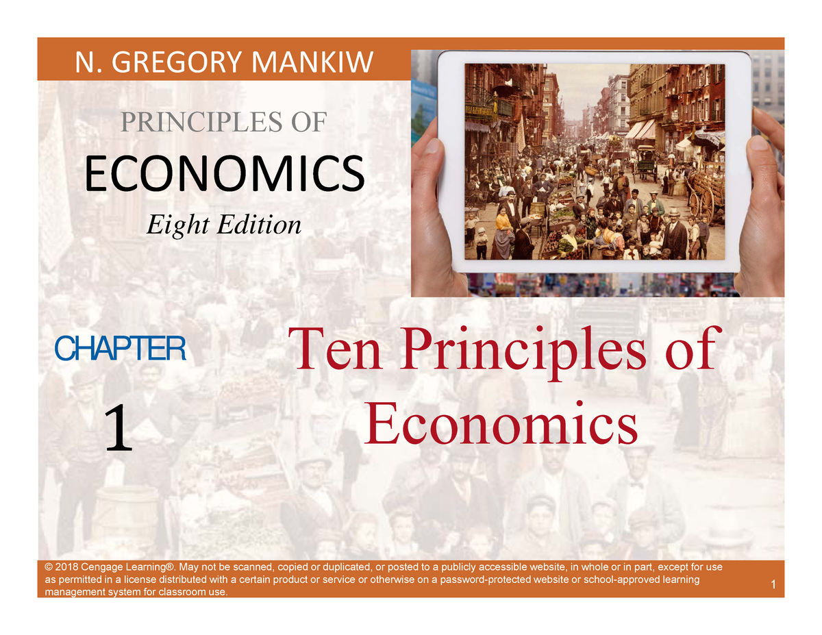 Mankiw Ch 1 Ten Principles Of Economics - N. GREGORY MANKIW PRINCIPLES ...