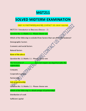 CS605 Midterm Solved MCQS By Junaid - 03041659294 DATE: 12/21/ CS605 ...